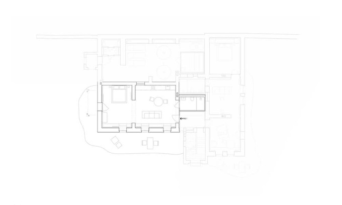 Werben Apartment | GARDEN FLOOR LEFT: Open-plan living room, terrace and view of the countryside