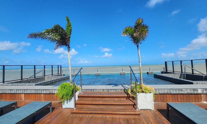 Jardim Oceania Apartment | Luxurious flat right on the sand - Exclusive Beach - Alta Garden