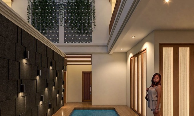 Sanur Villa | Modern 5BR Retreat | Pool, Rooftop Ocean View, Butler, 100 Mts Beach & Port