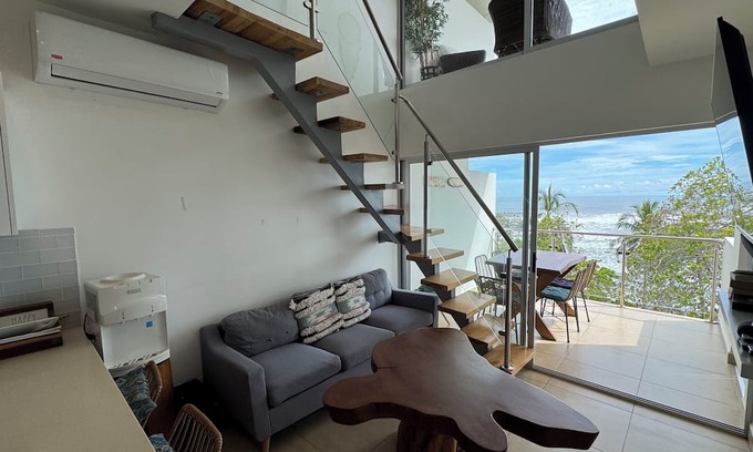 Bejuco Condo | Luxury Oceanfront Penthouse 2 Bed/2 Bath+Loft on 5th Floor w 2 Balconies Bejuco