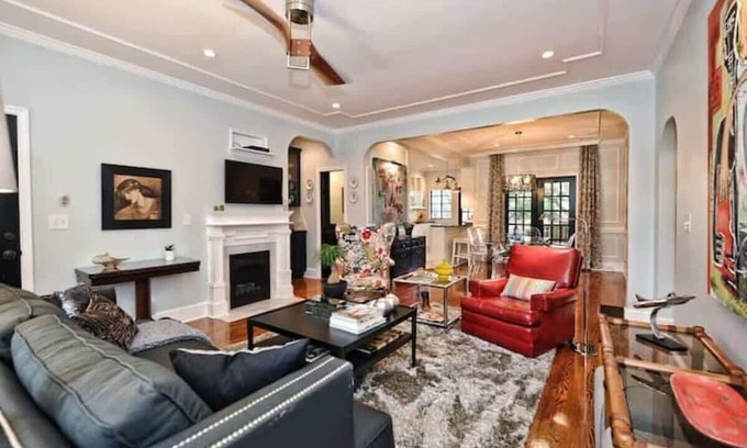 Myers Park Condo | Luxe Myers Park 3 King Condos, 6BR | Private