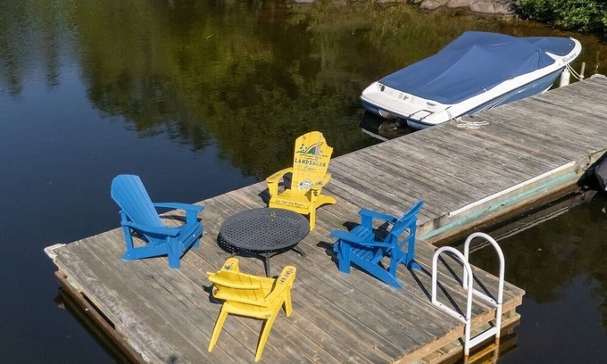 Bala Cottage | Muskoka-Waterfront, Beach, Sauna, Slide, Firepit