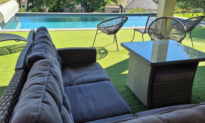Bougarber Apartment | Fully equipped apartment in a quiet location with swimming pool and large terrace