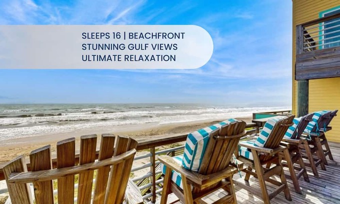 Gilchrist House | Gilchrist 4BR | Beachfront, Stunning Views, & Wraparound Deck