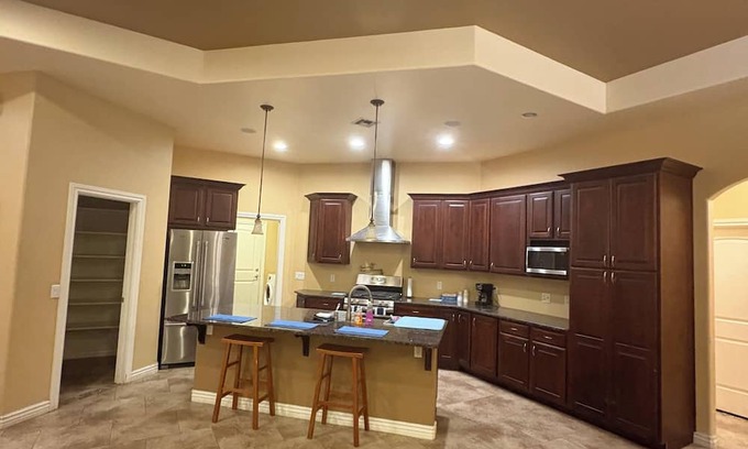 Safford House | Comfortable for work, or family, 4-bedroom house with AC in charming Safford
