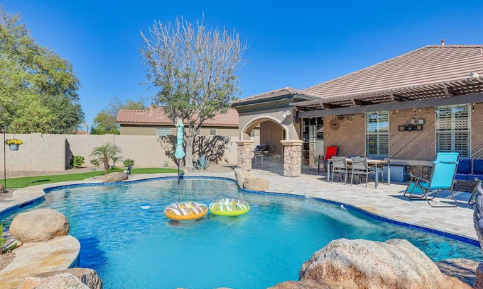 Seville House | Backyard Oasis & Pool: Gilbert Getaway!