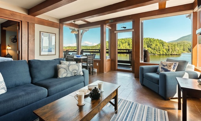 Ucluelet Condo | NEW-Safe Harbour- Incredible Water Views, Downtown