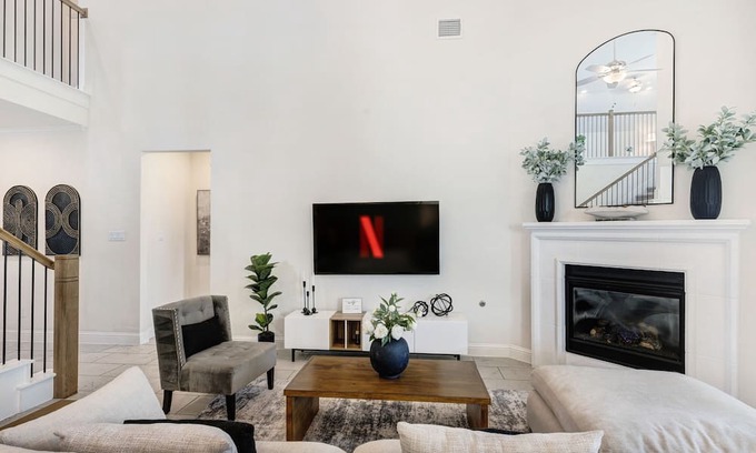 Royse City House | Spacious 4-bed house in lovely Royse City Corporate Stays Private backyard