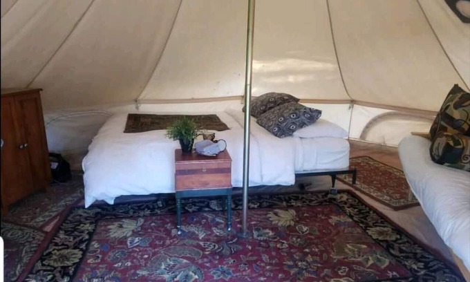 Pauma Valley Cabin | Cozy Bell Tent in Palomar Mountains