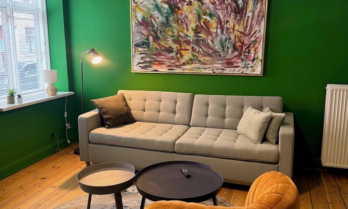 Aalborg Midtby Apartment | Greenbrook Lounge