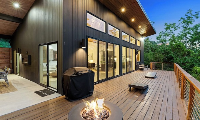 Weaverville House | Hydro Pool + Hot Tubs + Cold Plunge Views Luxe Dual Retreats 6BR Sleeps 16