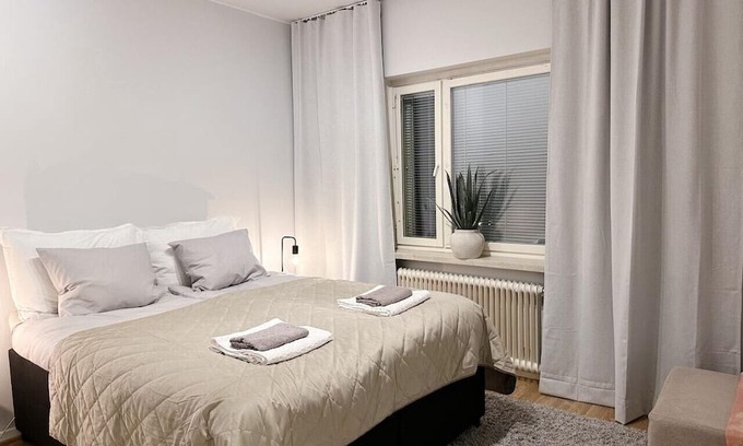Lahti Apartment | Bright & Cozy 1BR Home in Central Lahti