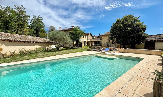 Le Bois-d'Oingt House | Exceptional large Beaujolais house with swimming pool