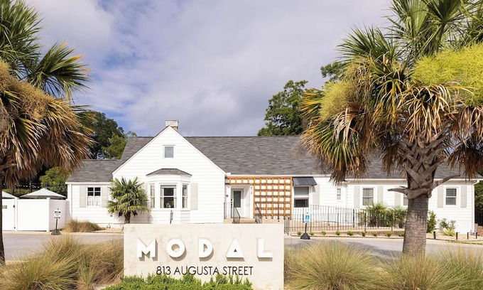 Greenville House | Modal House: A Fun-Filled Designer Home Just Steps from Downtown Main Street