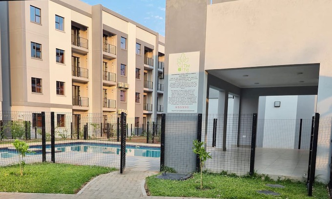 Gaborone Apartment | Zenith Retreat - Modern, Secure 2BR w/Pool