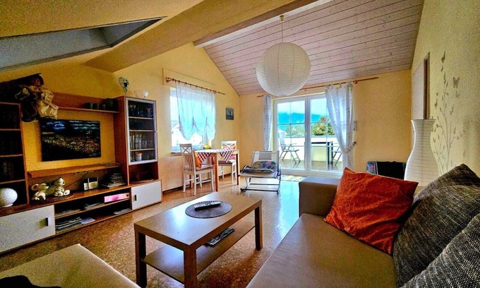 Miltenberg Apartment | Vacation apartment in Miltenberg with upscale furnishings and south-facing roof terrace