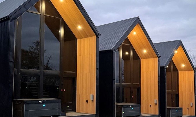 Cavalier County Cabin | The Lofts @ Frost Fire- Cabin B