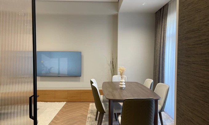 Tashkent Condo | Charming 2-bedroom condo with WiFi, AC in lovely Tashkent City Park