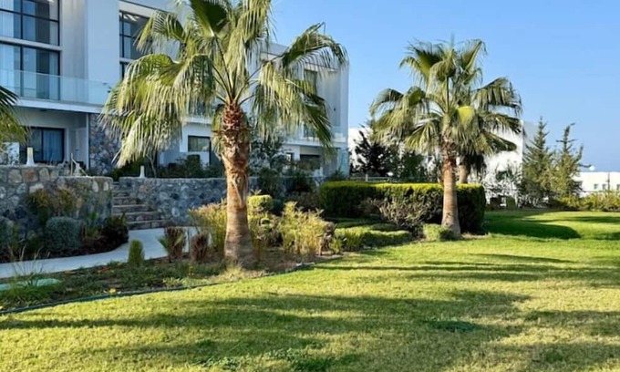 Bahceli Apartment | 2BR apartment in green complex with pools, gym, spa