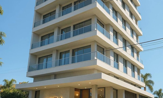 Asuncion Apartment | Area Green: Modern apartment with swimming pool, gym and barbecue area
