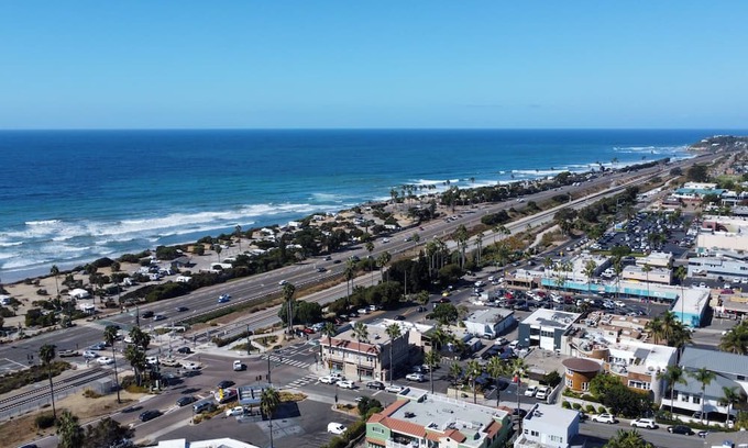 Cardiff-by-the-Sea House | Furnished Beach bungalow with timeless charm for monthly or short term rental