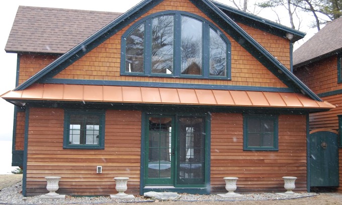 Eddington Cottage | Lakefront cottage swimming, paddling, fishing near Acadia, Katahdin, Downeast.