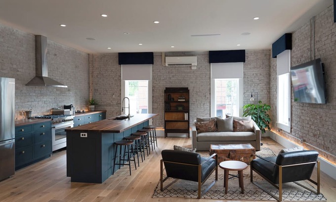 Johnstown Apartment | Charming Industrial Chic Studio in Wonderful Johnstown, OH