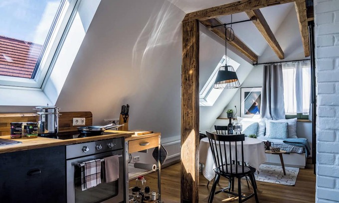 Besigheim Apartment | THE LOFT Studio approx. 40 sqm in the middle of the historic old town of Besigheim