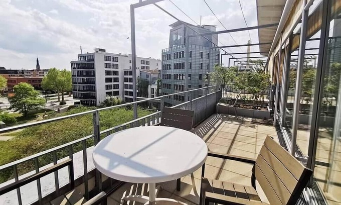 Bergheim Apartment | *NEW* Penthouse | citycenter | AC | terrace