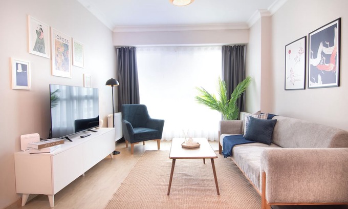 Uludag Apartment | Bright & Cozy 1Bdr near Biz Cevahir Haliç Mall