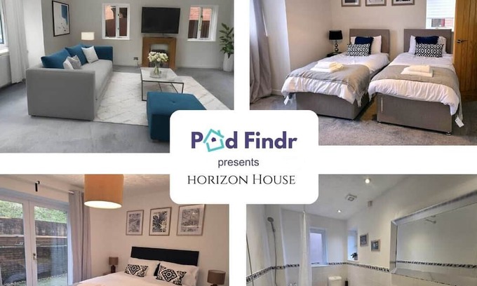 Newport House | Horizon House*Sleeps 11*Parking*Groups*Corporates