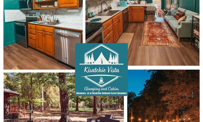 Melder Cabin | Solitude at National Forest Private Cabin at Kisatchie Vista