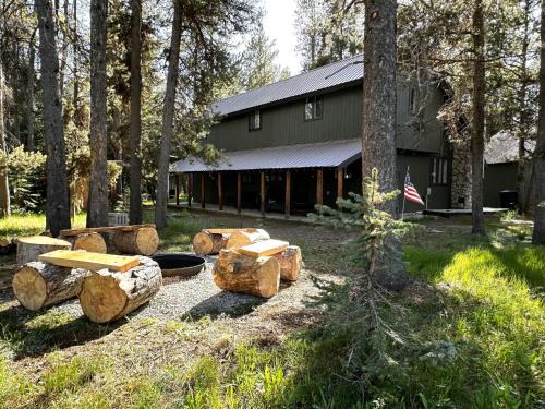 Island Park House | Private, Quiet 5 Bedroom Cabin nestled into the Forest